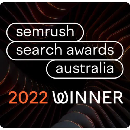 Semrush Search Awards Winner