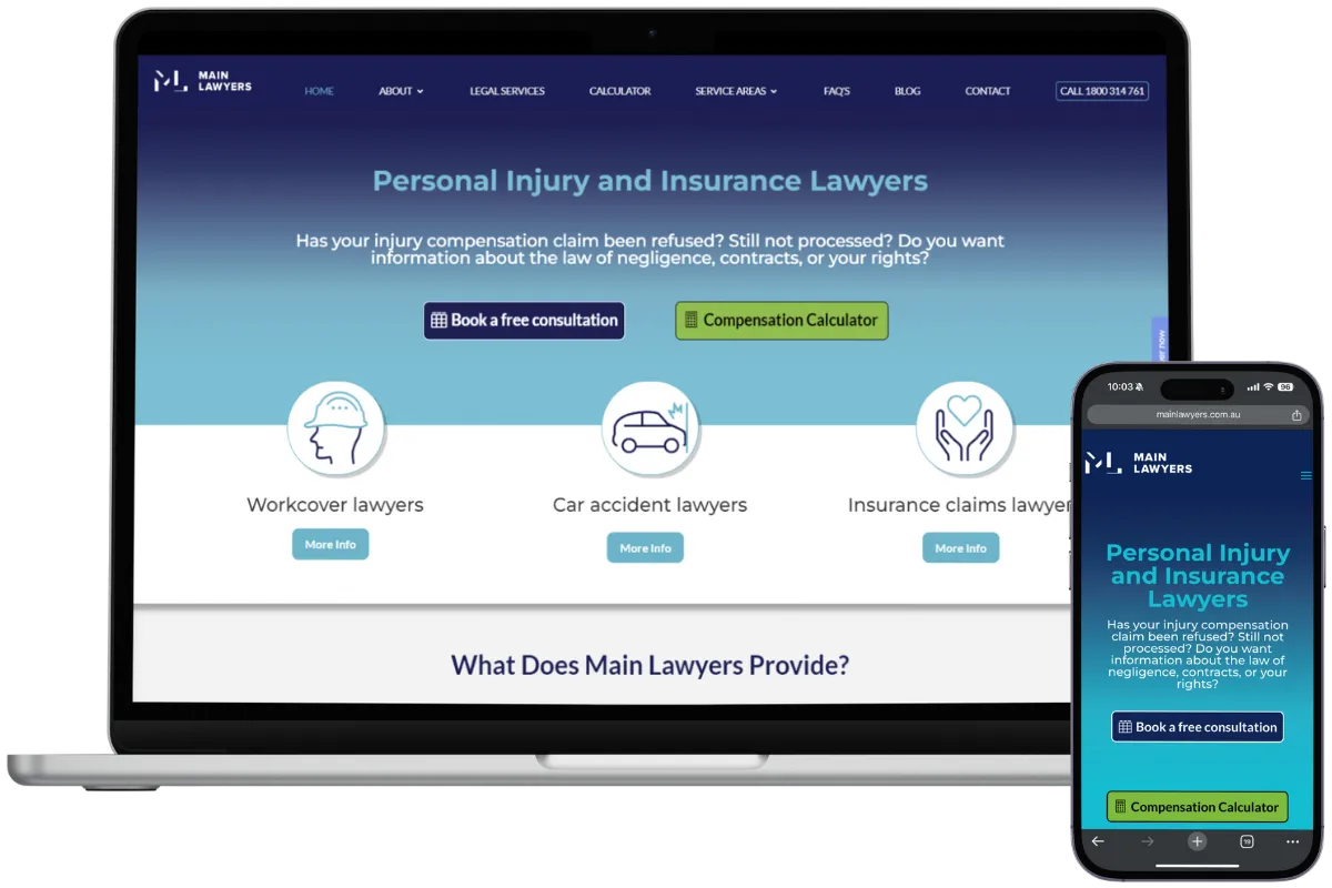 Main Lawyers Website After