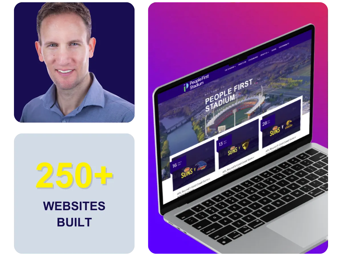 People First Stadium Website Design