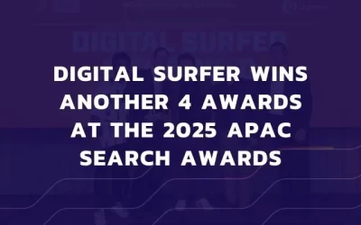 Digital Surfer Wins Another 4 Awards At The 2025 APAC Search Awards